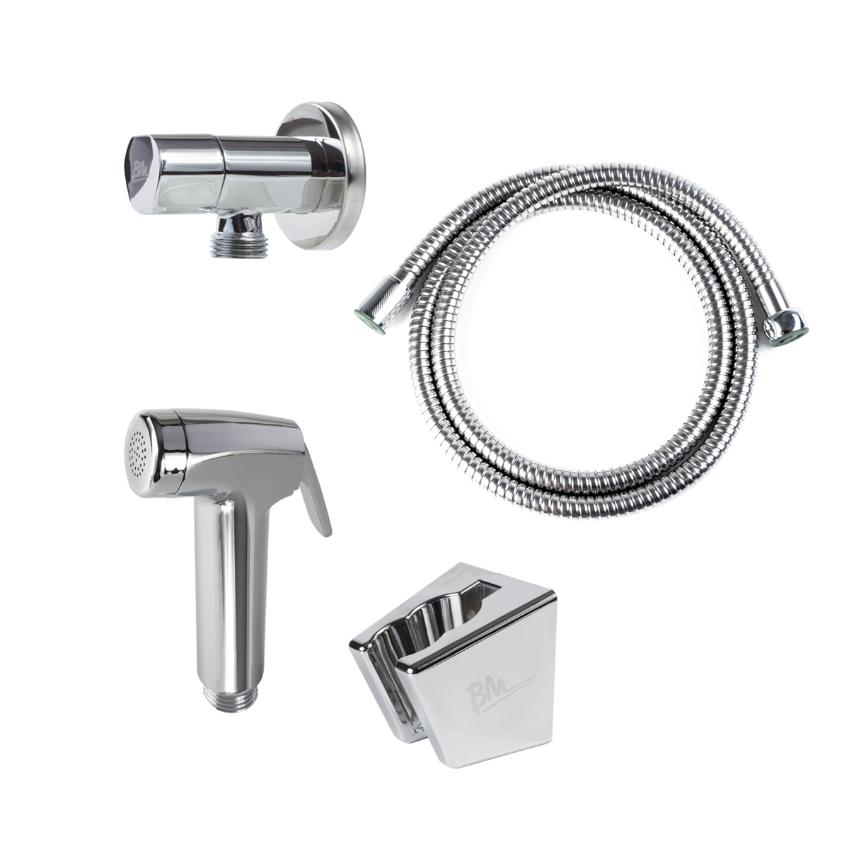 Kit Ducha Teléfono Alaska BM-KIT01 para Baños Domésticos y Comerciales